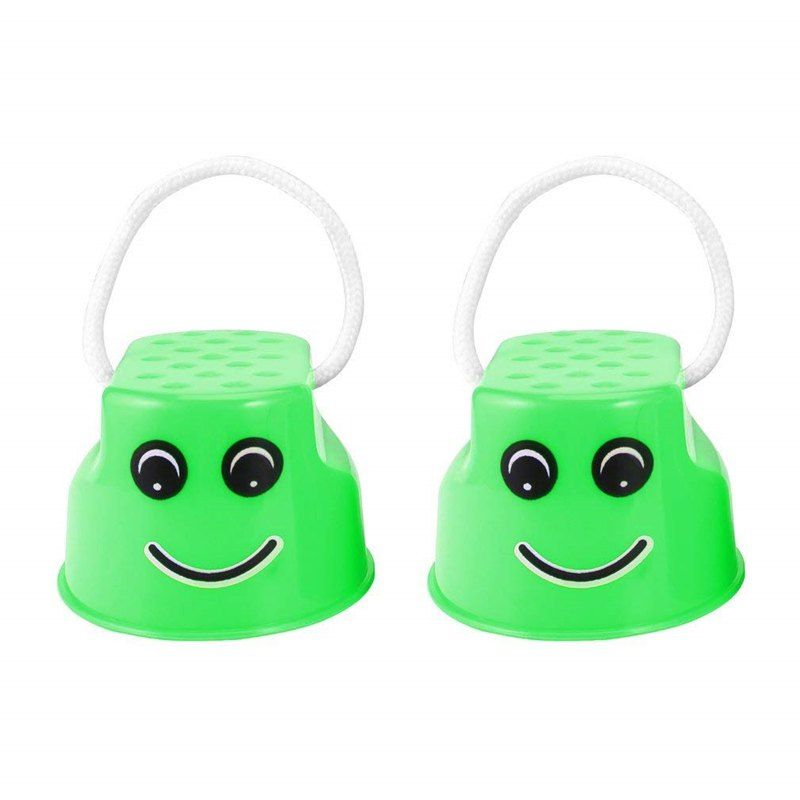 

Jumping Stilts Outdoor Fun Sports Toy 2pcs, Green