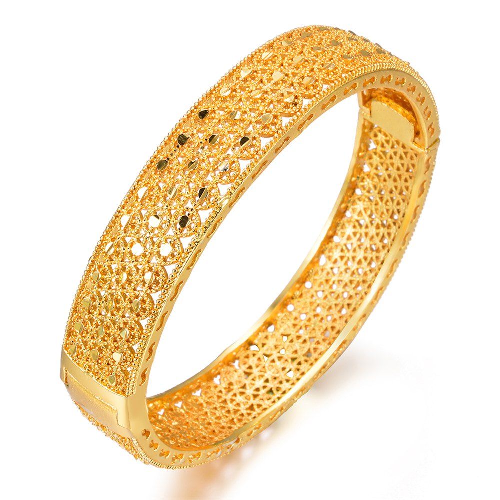 

Gold-Plated Bracelet Bangle Jewelry Gift, Yellow