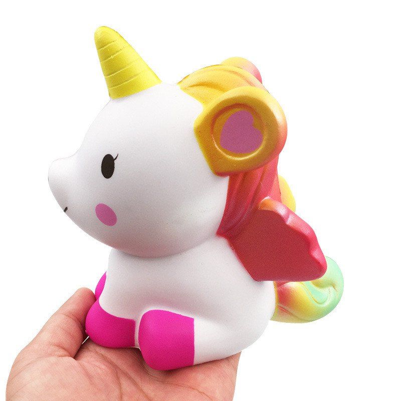 unicorn squishy plush