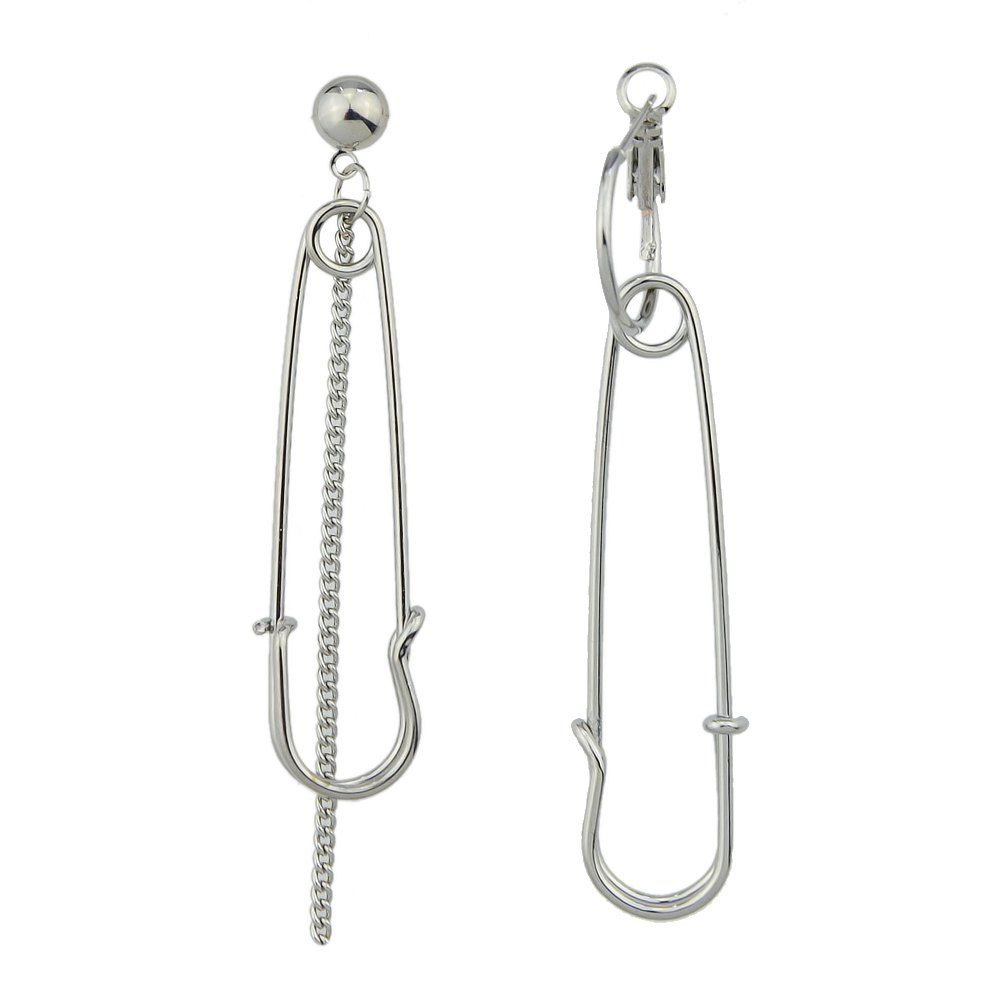 

Gold Silver Color with Pin Dangle Earrings for Women