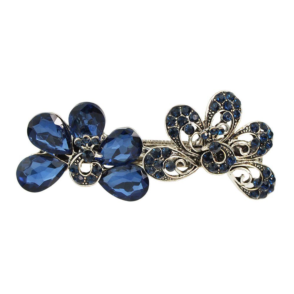 

Fashion Rhinestone Peacock Hairgrips Hair Accessories, Cadetblue