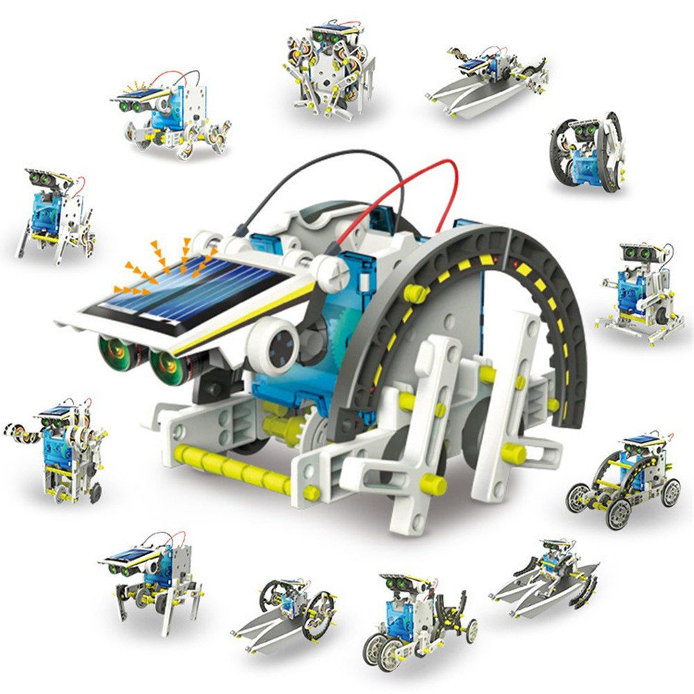 

14-in-1 Solar Robot, Multi-a