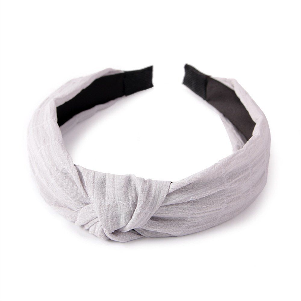 

Home Travel Cross Knot Fresh Sweet Hairband, White