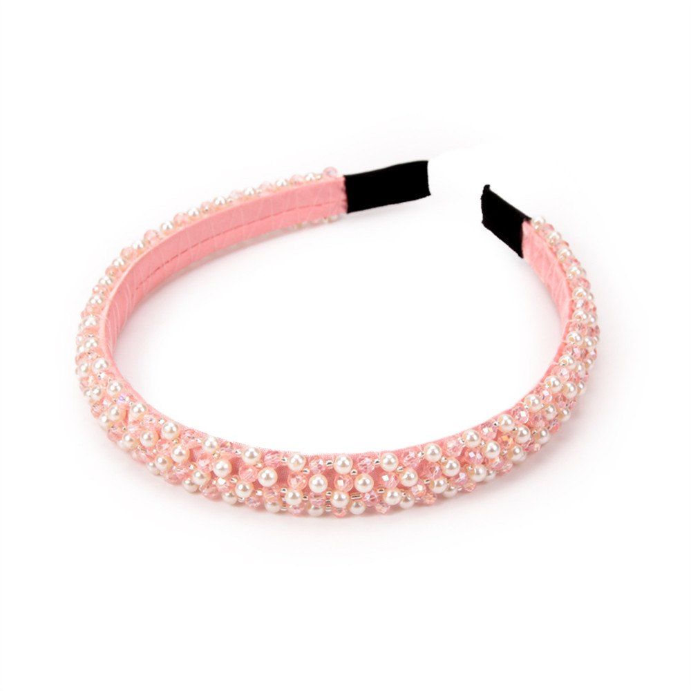

Trendy Hair Ornaments Diamond Hairband, Pink