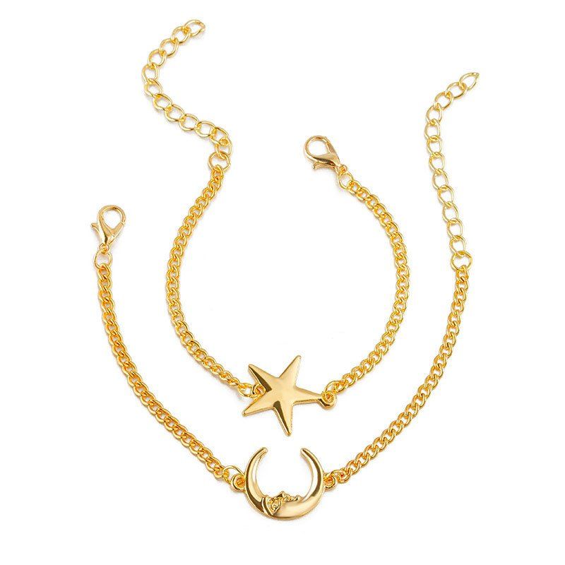 

Fashion Trend Bright Star Bracelet, Gold