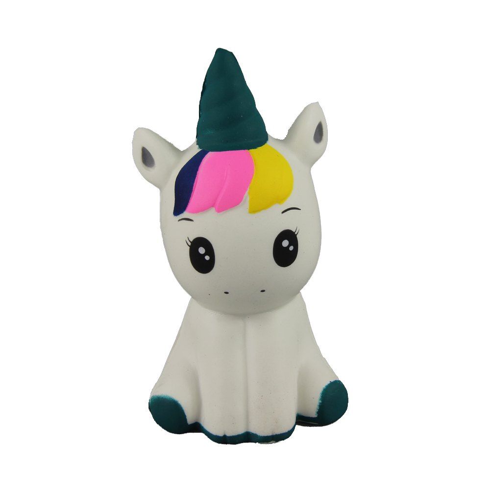 

Jumbo Squishy Beautiful Unicorn Relieve Stress Toys 1PC, Multi-l