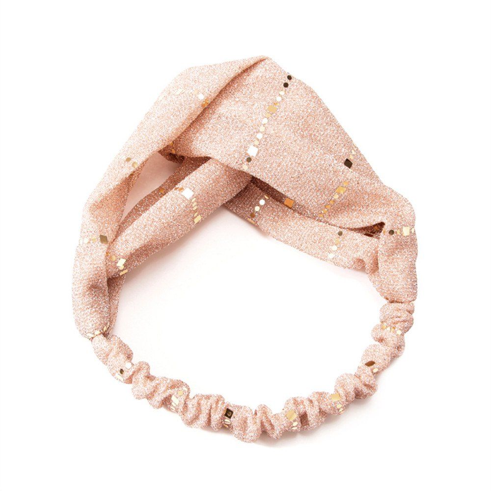 

Travel Glitter Sequins Home Wash Hairband, Pearl