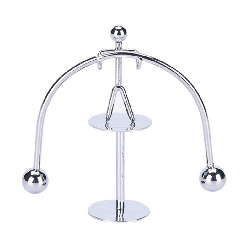 

Creative Balance Ball Swing Weightlifting Small Iron Man, White
