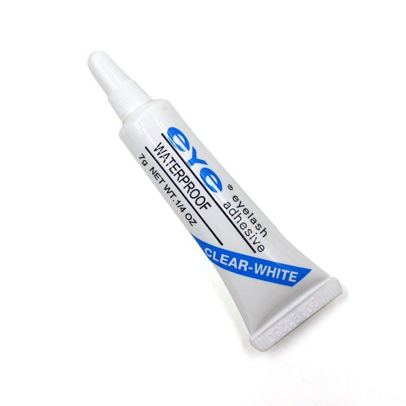 

Waterproof Make up Eye Lash Glue, White