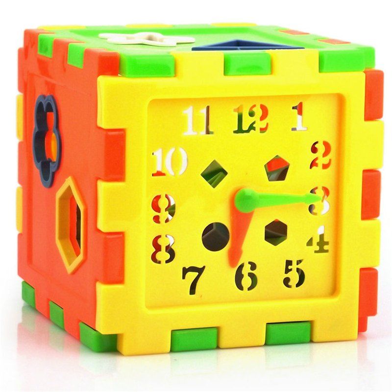 

Shape Intelligence Box Children Cognition Blocks Puzzle Assembled Toys, Multi