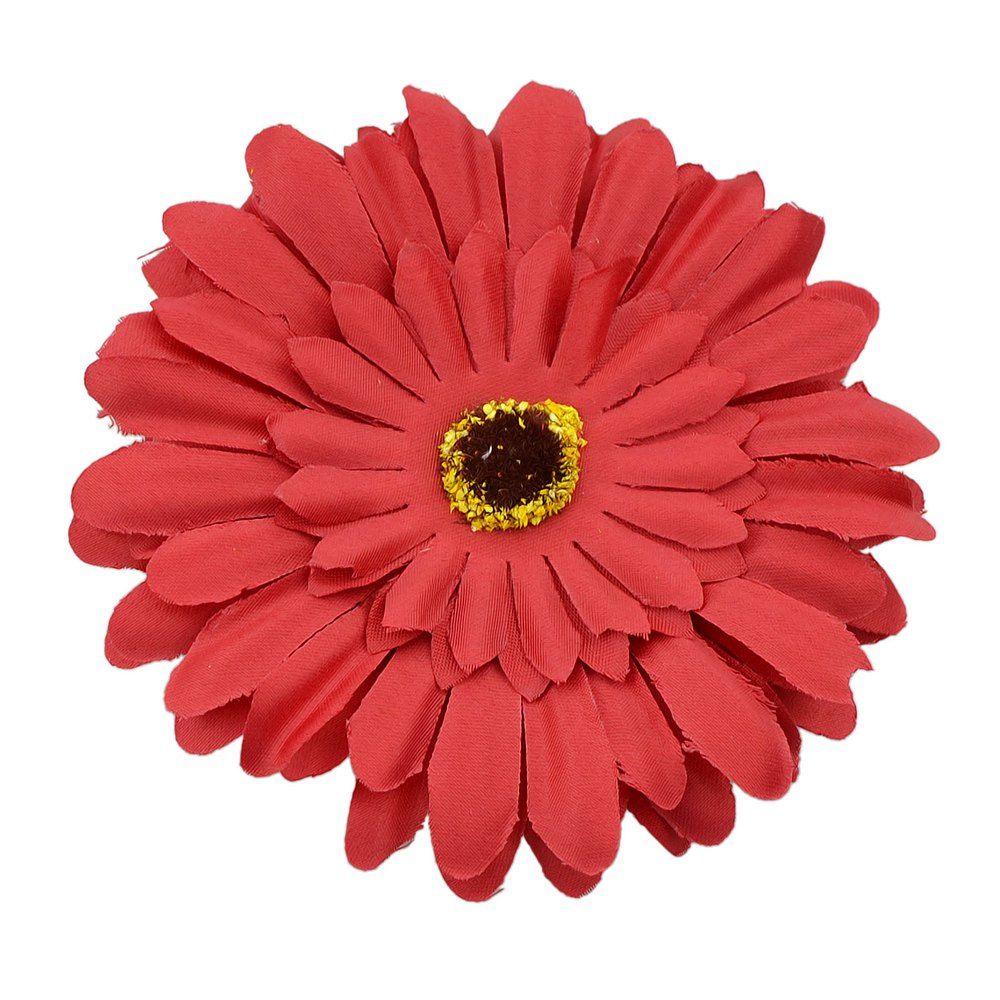 

Colorful Multi-layer Large Flower Hairpin Hairband for Women, Grapefruit