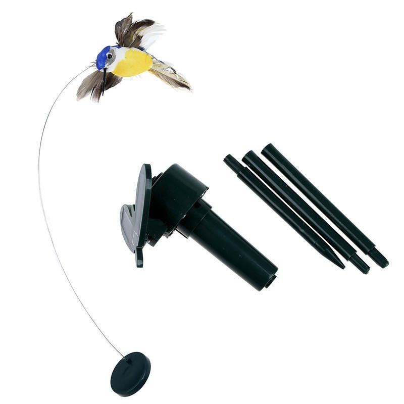 

Solar Energy Toys Powered Flying Flapping Hummingbird, Multi-a