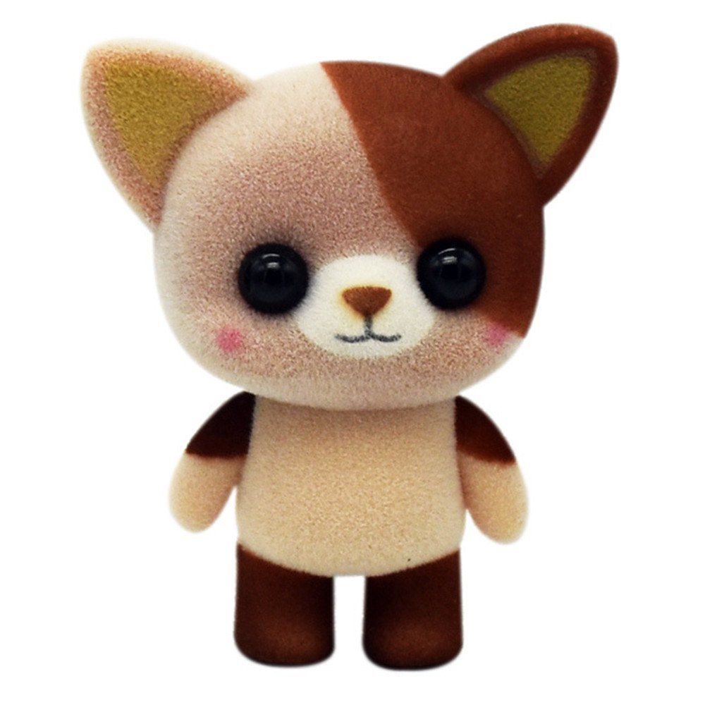 

Cute Plush Animal Cat Toys, Light brown