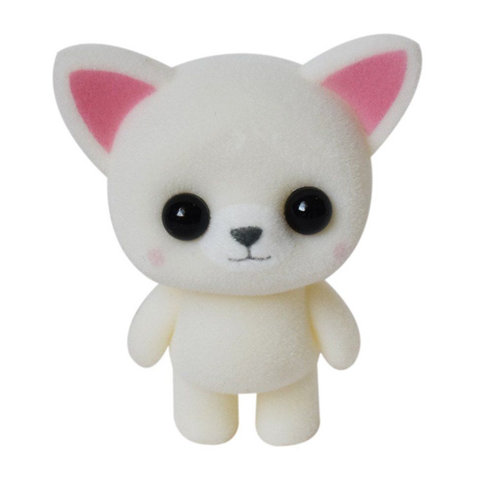 

Cute Plush Animal Cat Toys, Milk white