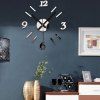 Horloge Murale Miroir Acrylique DIY de Nature Morte Décoration de Maison -  