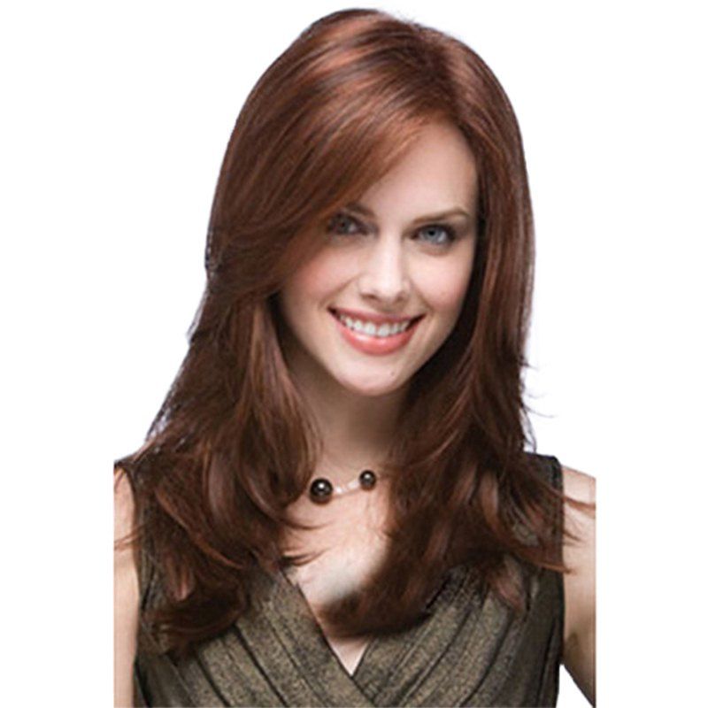 

Tilted Frisette Water Ripple Long Wig, Chestnut