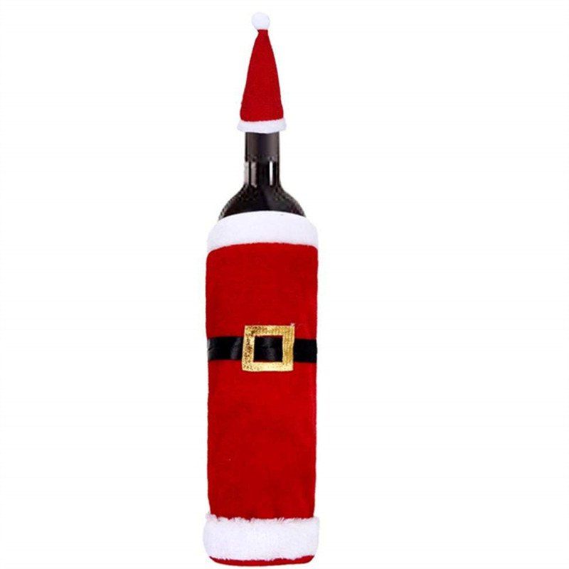 

Christmas Red Wine Bottle Cover Bag