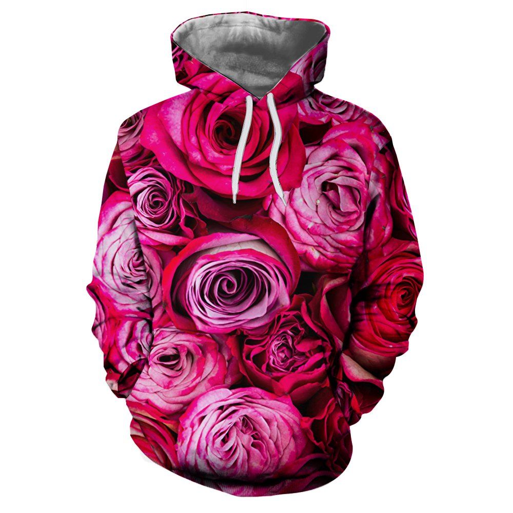 3d rose sweater
