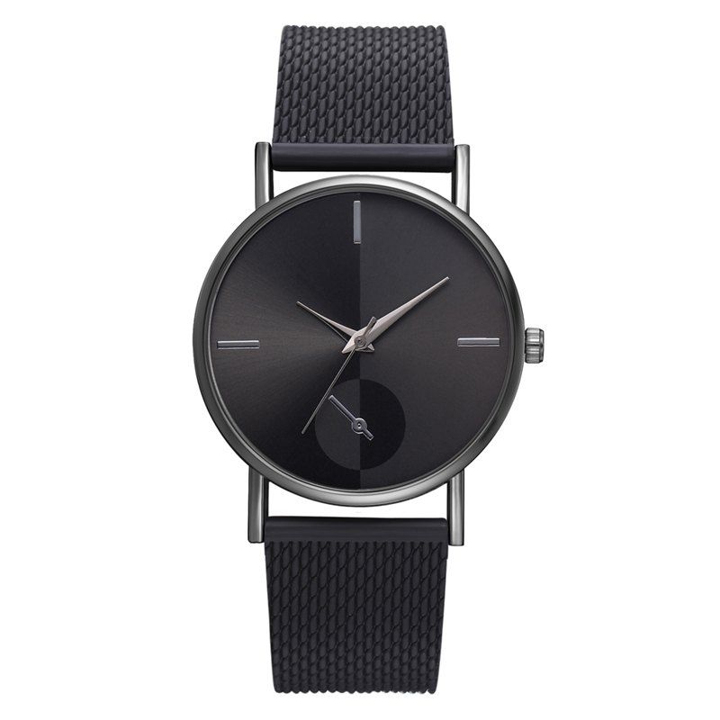 

XR2924 Ladies Simple Casual Mesh Alloy Watch, Black