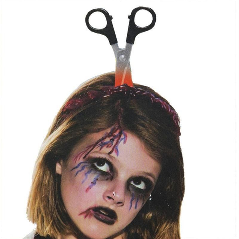 

Halloween Funny Scary Hair Hoop Headband Decoration Terror Props, Multi-b