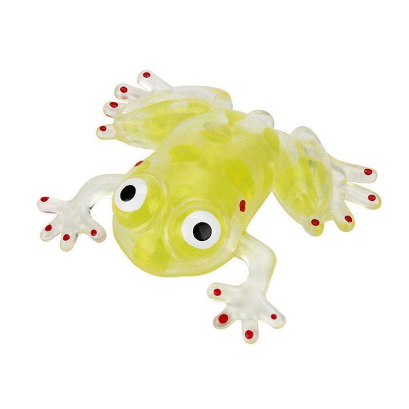 [33% OFF] Jumbo Squishy Bead Stress Ball Sticky Squeeze Frogs Squeezing ...