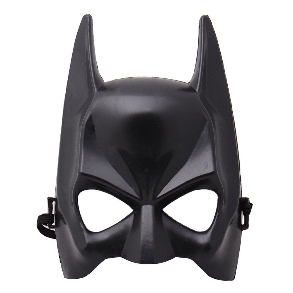 

YEDUO Halloween Half Face Batman Mask Black Masquerade Dressing Party Cosplay