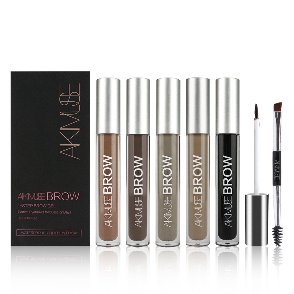

AIKIMUSE BROW Long Lasting Eyebrow Gel for Waterproof Eye Makeup, Coffee