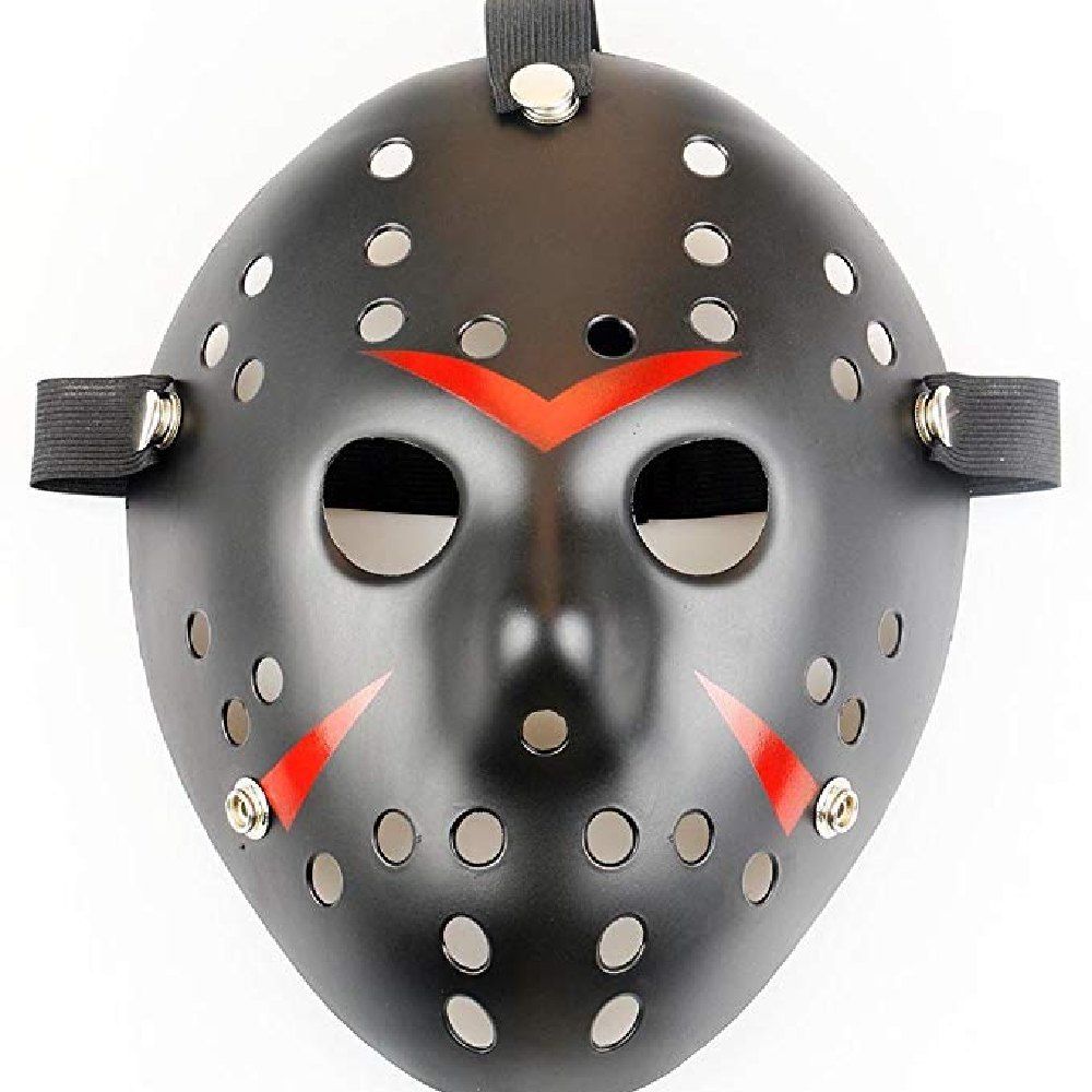 

YEDUO Halloween Masquerade Mask Jason vs Friday The 13th Cosplay Costume, Black