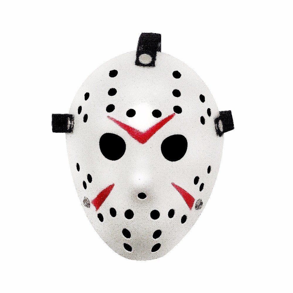 

YEDUO Halloween Masquerade Mask Jason vs Friday The 13th Cosplay Costume, Milk white