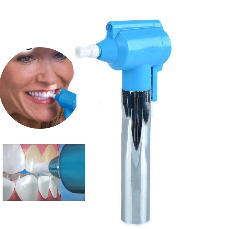 

Electric Micro Dental Luma Smile Teeth Whitening Polisher Stain Remover Tool, Blue
