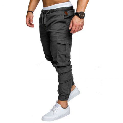 

Men's Casual Fashion Trousers, Dark gray