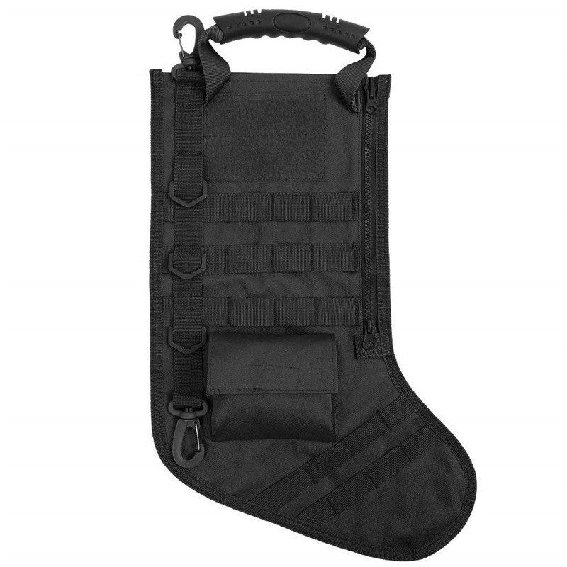 

Tactical Bag Accessories Storage Christmas Stockings Shaped, Black