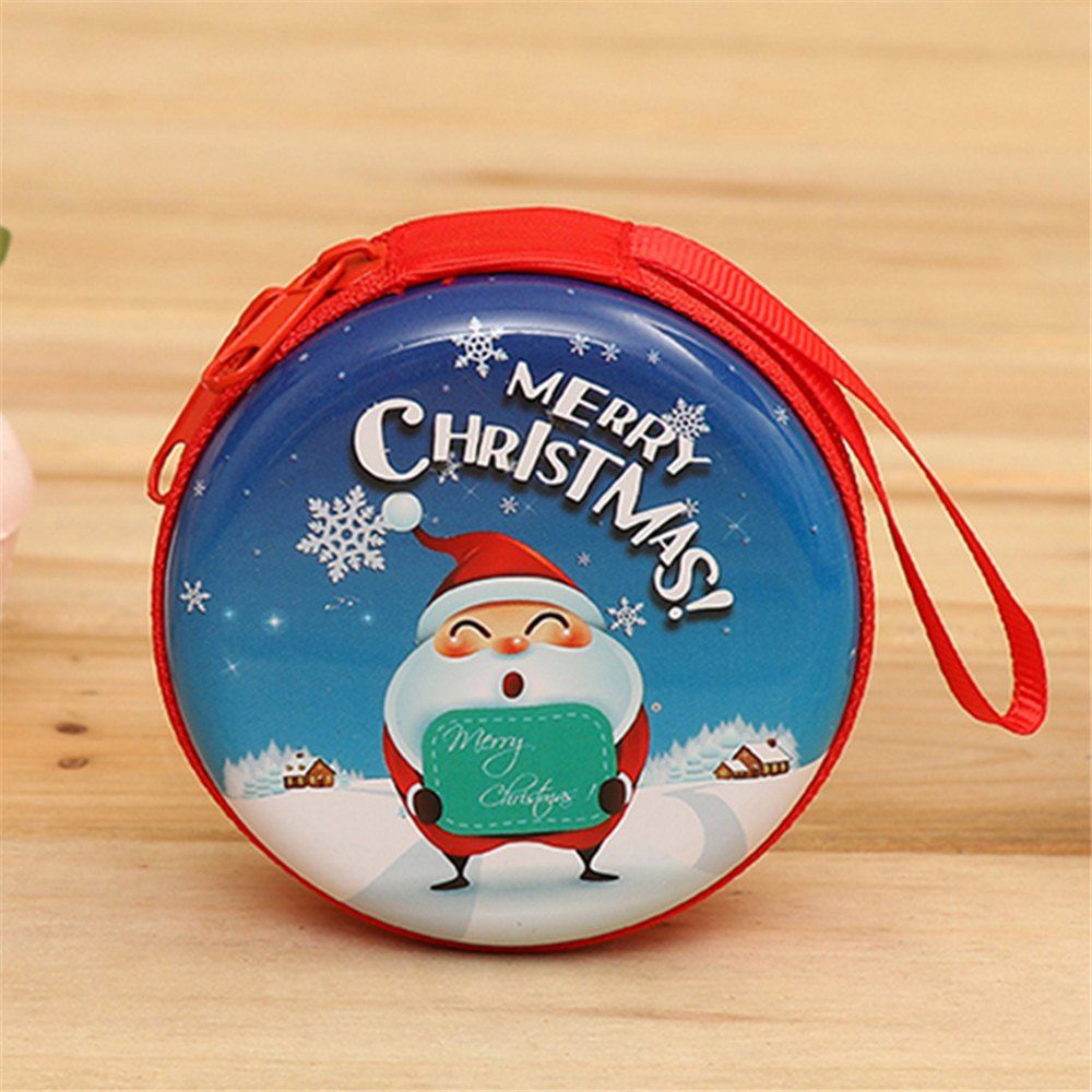 

Christmas Gifts Coin Purse Earphone Storage Bag Tree Window Decoration Pendant, Multi-b