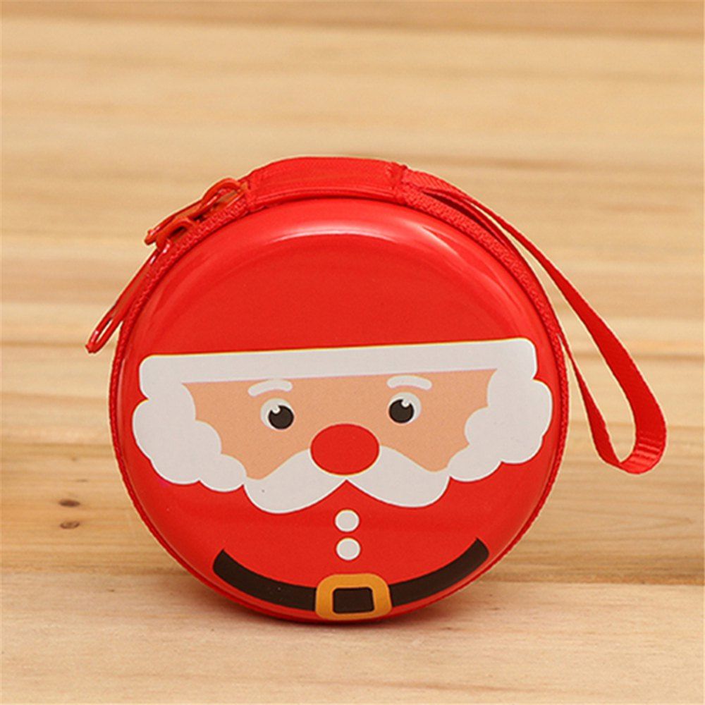 

Christmas Gifts Coin Purse Earphone Storage Bag Tree Window Decoration Pendant, Multi-c