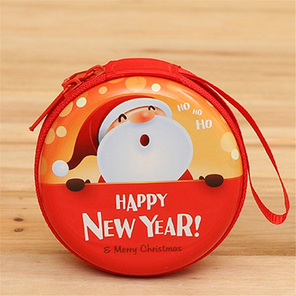 

Christmas Gifts Coin Purse Earphone Storage Bag Tree Window Decoration Pendant, Multi-d