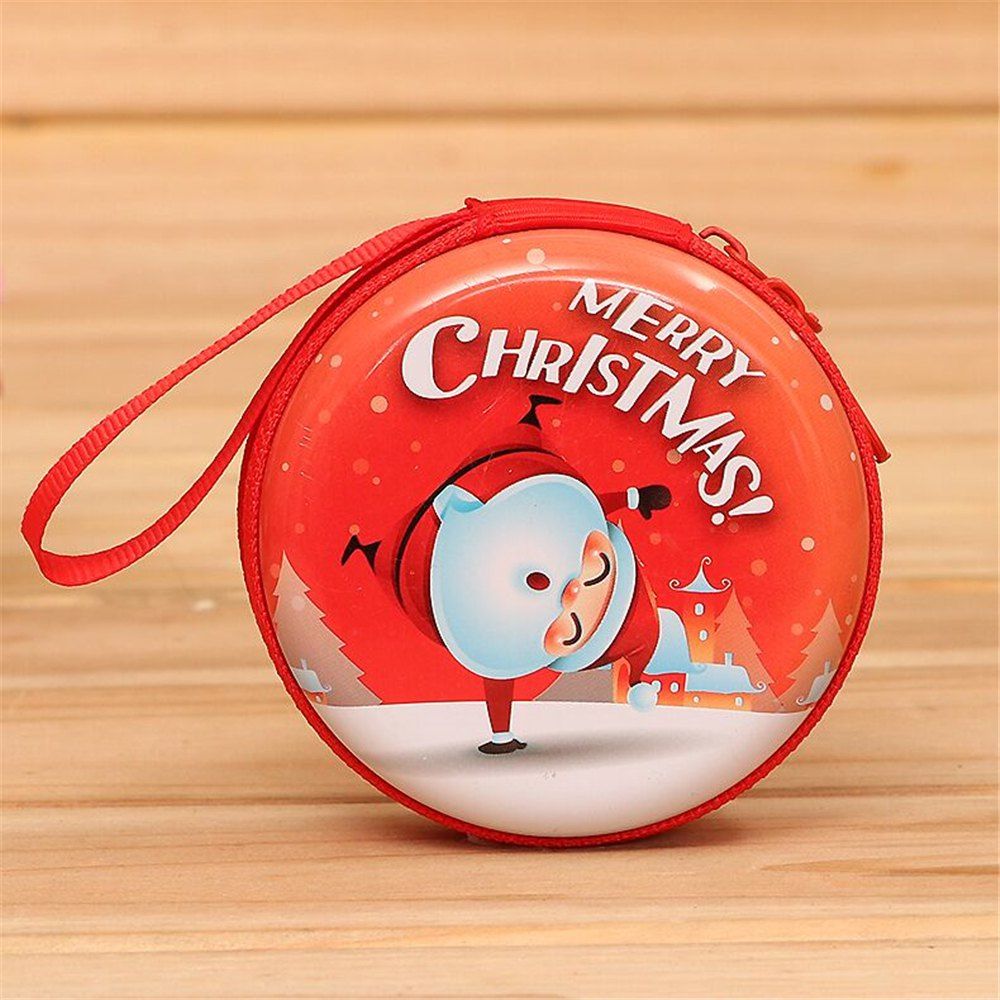 

Christmas Gifts Coin Purse Earphone Storage Bag Tree Window Decoration Pendant, Multi-j