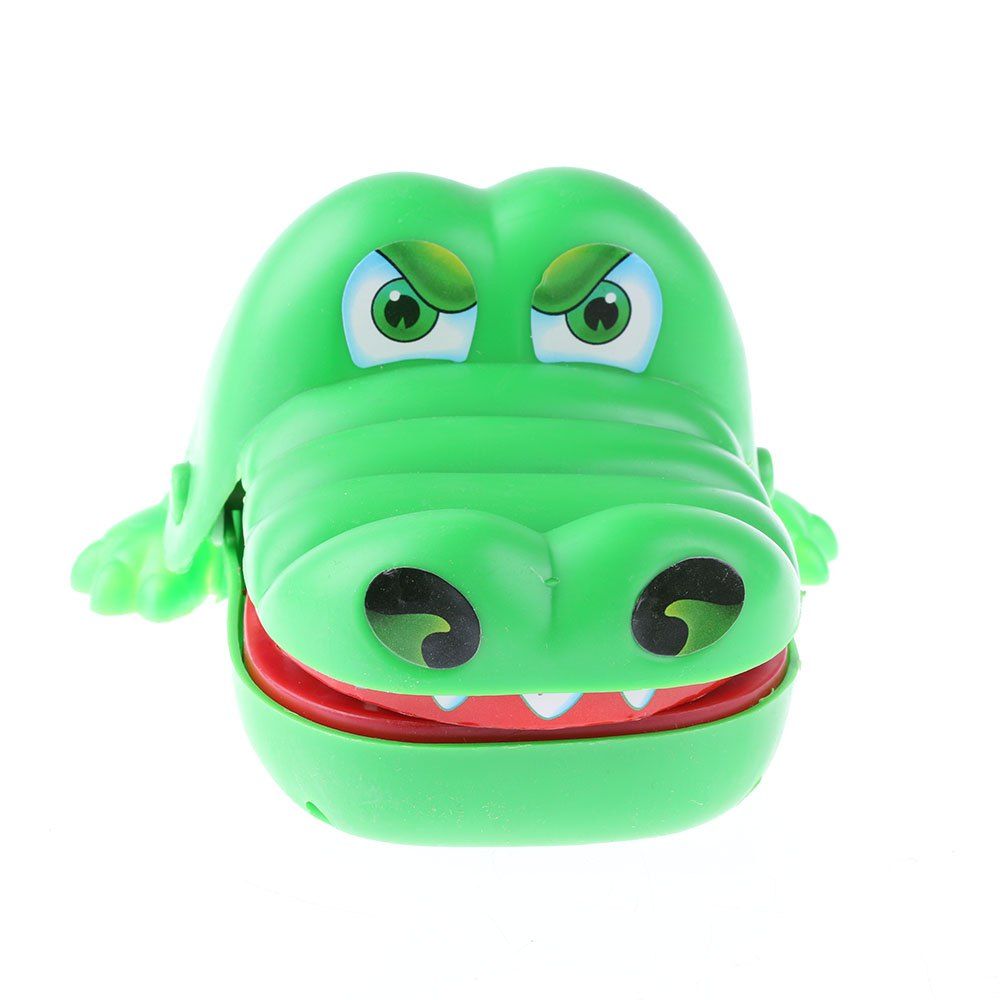 

Crocodile Biting Finger Game Funny Toys Gift for Kids, Algae green