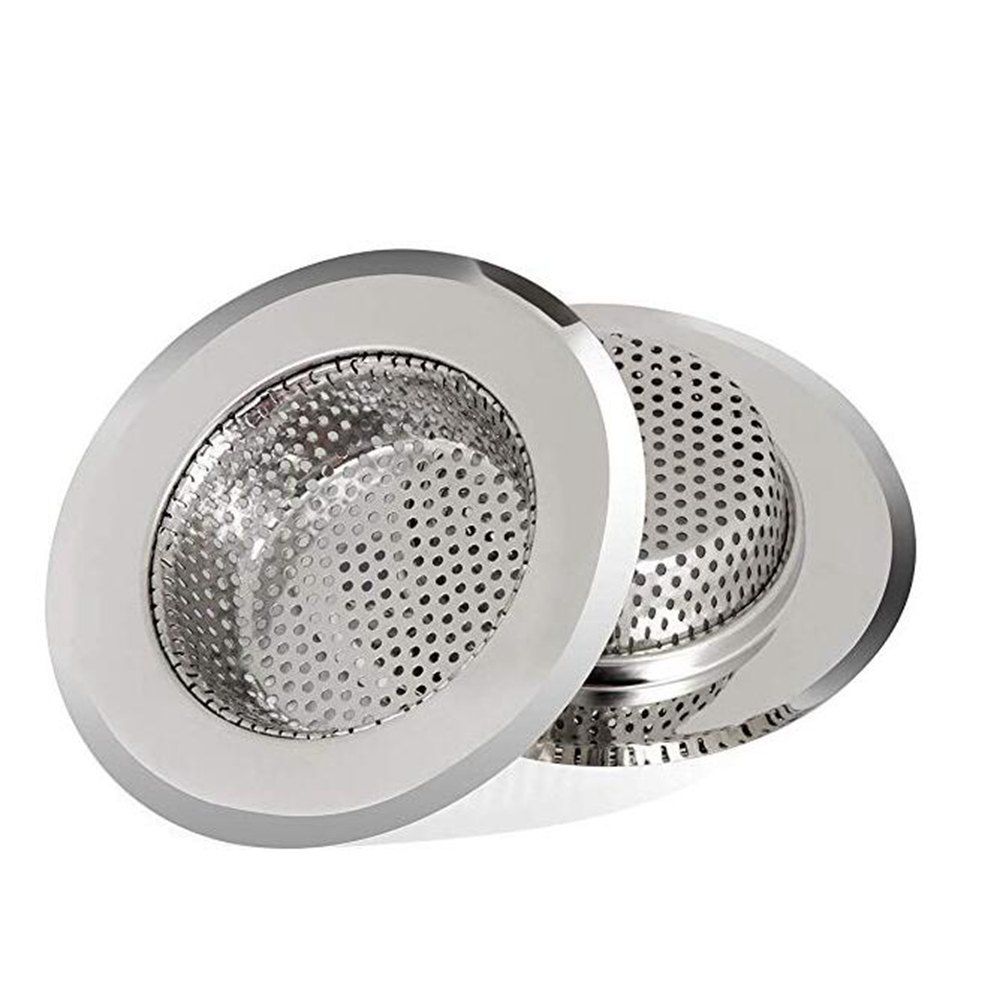 

2Pcs Kitchen Strainer Sink, Silver