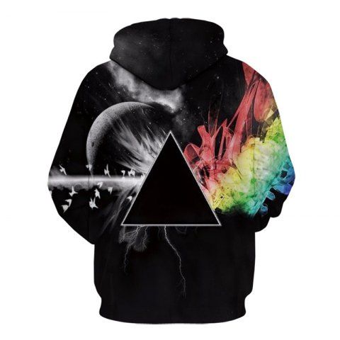 

3D Print Men's Sweater Coat Street Casual Graphic T-shirt Hoodies, Multi
