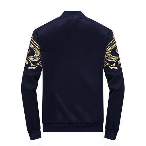 

Men Cozy Hooded Pullover Long Pants Casual Set, Deep blue