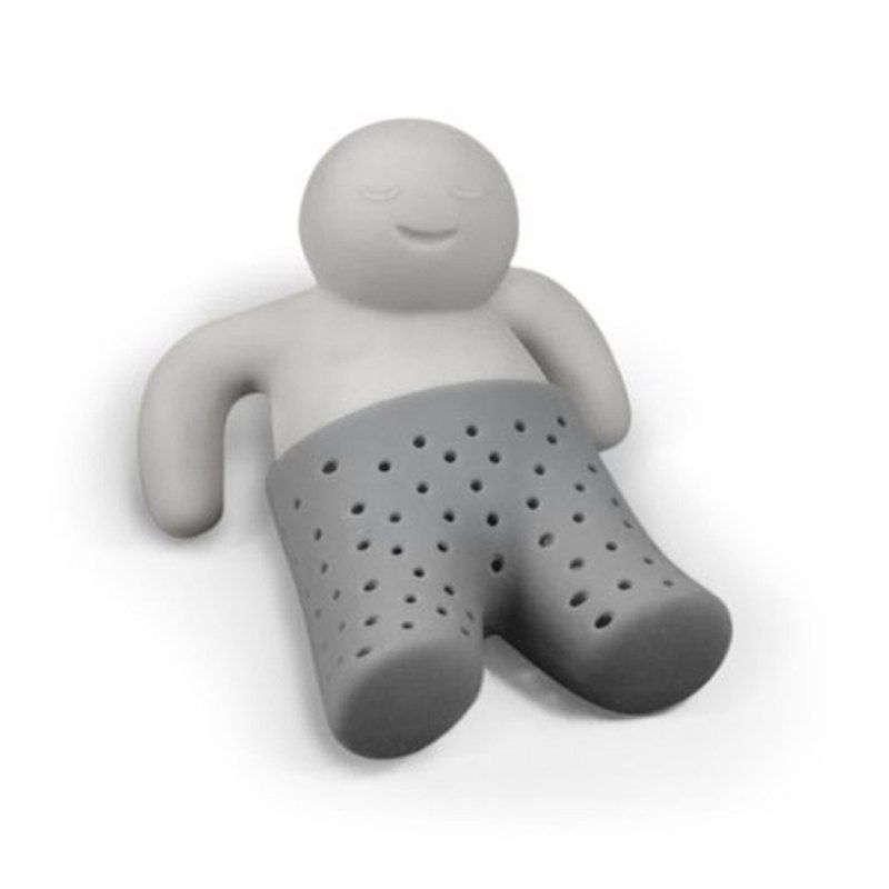 

Silicone Tea Infuser Strainer Teapot Herb Cup Filter, Gray