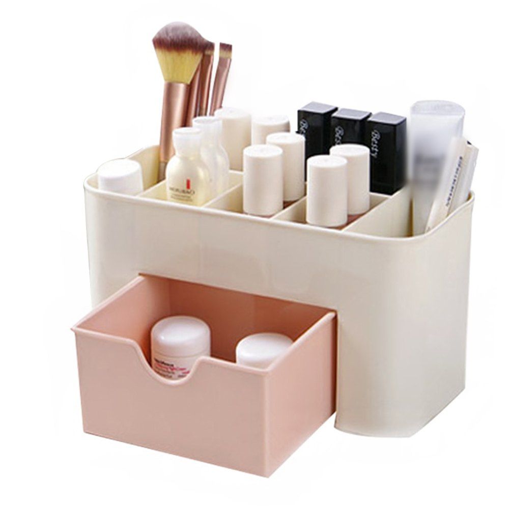 Plastic Storage Cabinets Non Slip Bottom Drawer Box Dressing Case