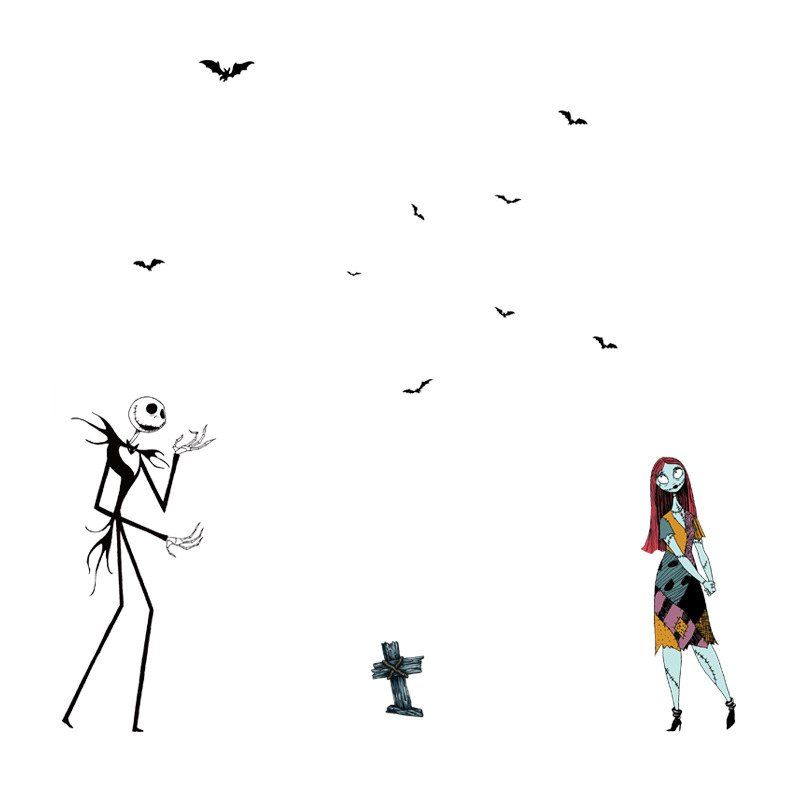 

YYM2503 Halloween DIY Room Decoration Wall Sticker, Multi