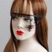 Spider Decoration Mask Face Veil Accessories for Women -  