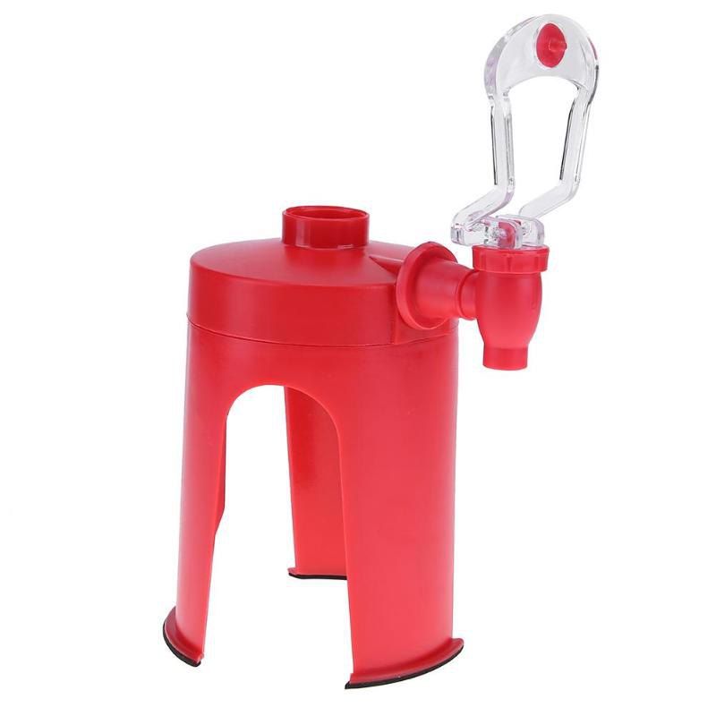 

Upside Down Soda Bottle Coke Drinking Dispenser Saver Water Tap, Red