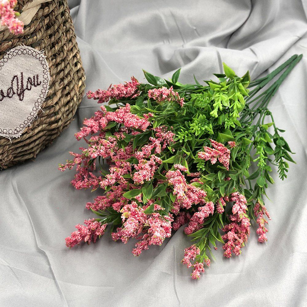 

A Bouquet of 5 Heads DIY Plant Accessories Home Decor Artificial Flower, Pink