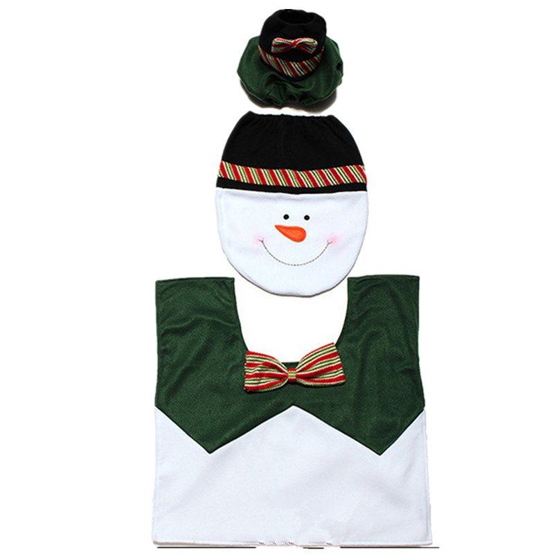 28 Off Decoration Christmas Lovely Snowman Toilet Seat Cover