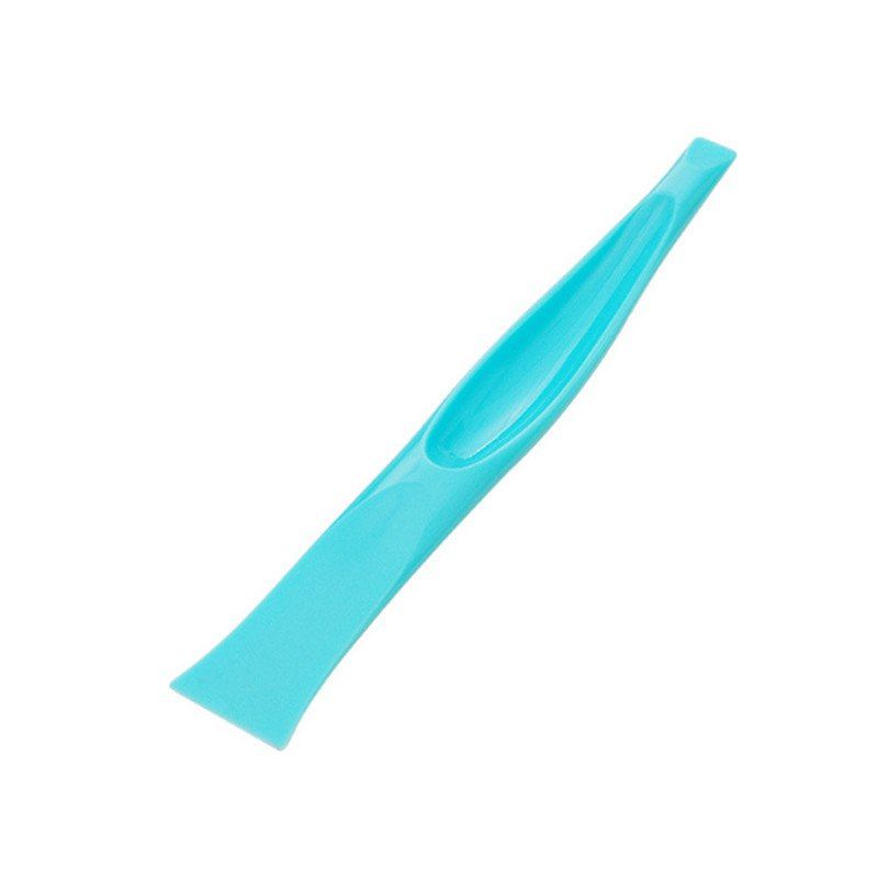 

Kitchen Stove Top Edge Cleaning Decontamination Double Head Scraper, Tron blue