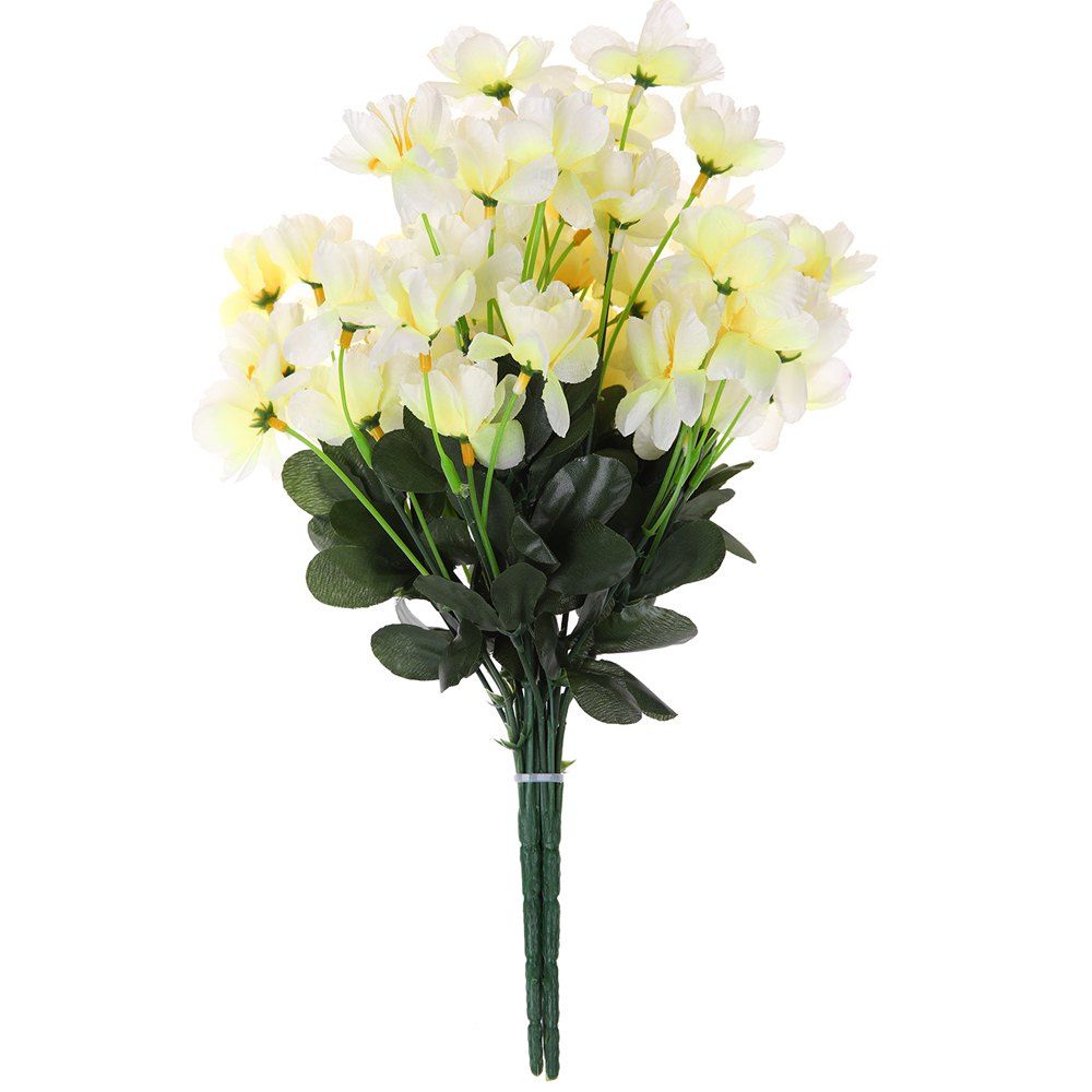 

Sweet A Bouquet of Room Decoration White Artificial Lantern Flower Flower, Warm white