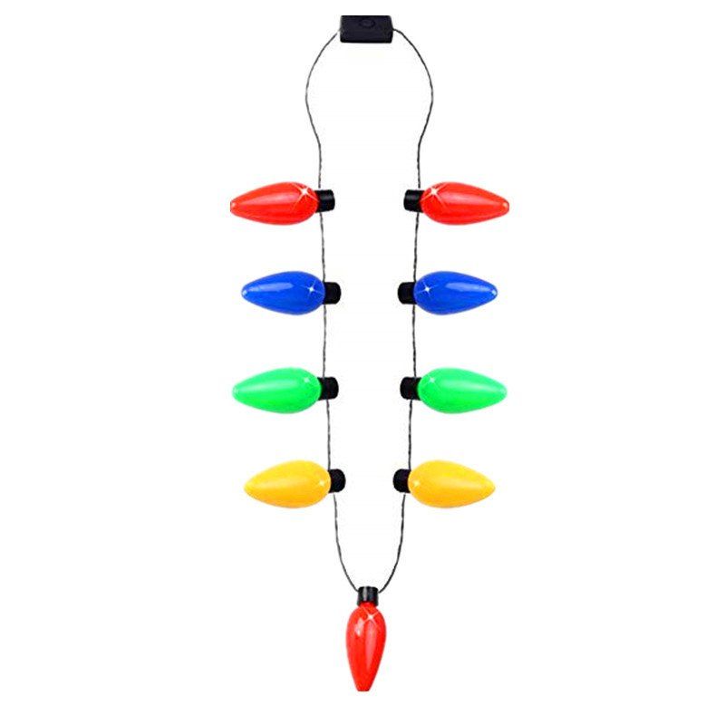 

Christmas Party Decorating LED Luminous Necklace, Multi